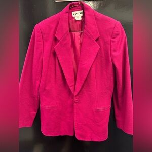 Jan Leslie Fuchsia Blazer